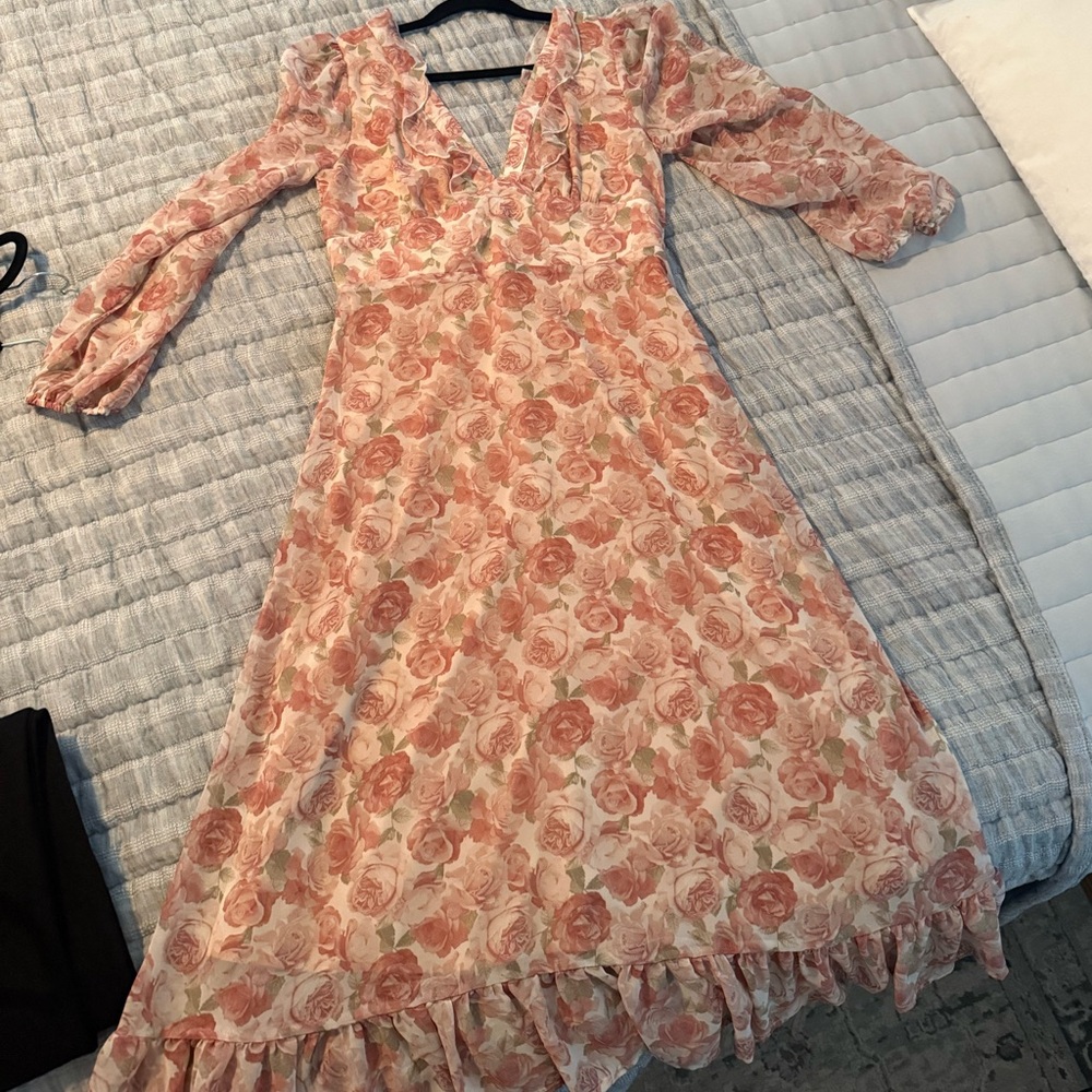 Floral Pink Dress